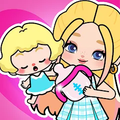Взломанная Aha World: Baby Care (Аха Ворлд)  [МОД Unlocked] - полная версия apk на Андроид