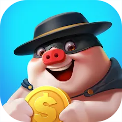 Взломанная Piggy GO - Clash of Coin (Пигги ГО)  [МОД Много монет] - полная версия apk на Андроид