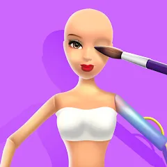 Взлом Doll Makeover - DIY 3D Dolly  [МОД Бесконечные монеты] - полная версия apk на Андроид
