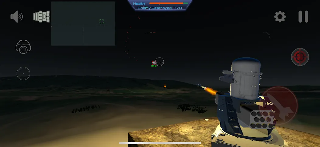 C-RAM Simulator: Air defense  [МОД Много монет] Screenshot 2
