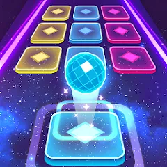 Взлом Color Hop 3D - Music Game (Цветной Хоп 3D)  [МОД Все открыто] - последняя версия apk на Андроид