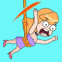 Скачать взлом Cut Master: Fun Rope Cut Game (Кат зе Роуп)  [МОД Много монет] - последняя версия apk на Андроид