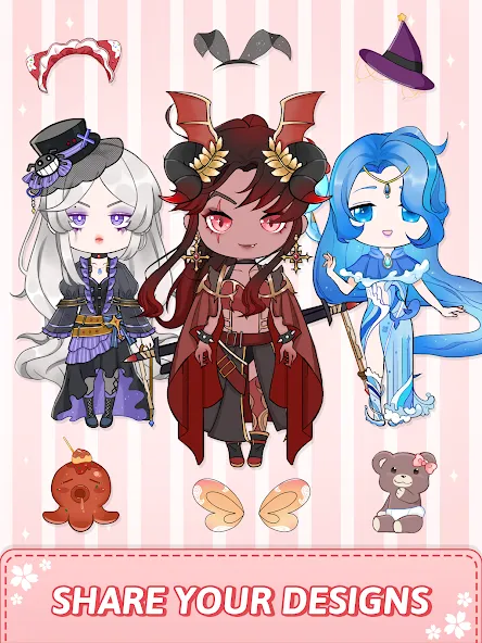 Vivi Story - Dress Up Game (Виви Стори)  [МОД Все открыто] Screenshot 2