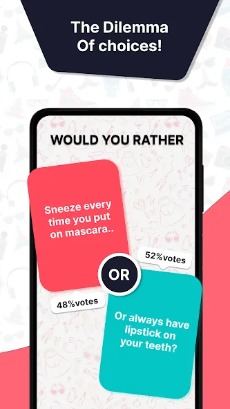 Would u Rather? Party Game  [МОД Меню] Screenshot 2