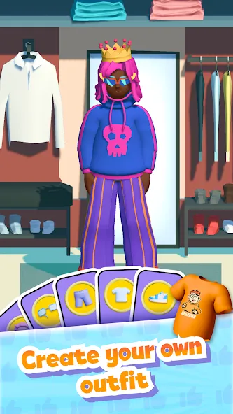 A4 Vlogger: Streamer simulator  [МОД Все открыто] Screenshot 4