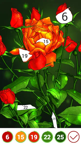 Hola Color--Coloring by Number (ола калор)  [МОД Много денег] Screenshot 4