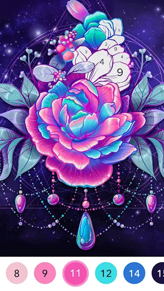 Colorscapes® - Color by Number  [МОД Бесконечные монеты] Screenshot 4