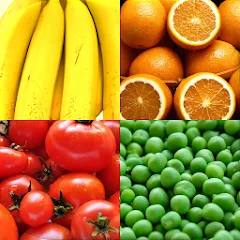 Скачать взломанную Fruit and Vegetables - Quiz  [МОД Много монет] - стабильная версия apk на Андроид