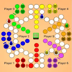 Скачать взломанную Ludo 3D Online (Лудо 3Д Онлайн)  [МОД Menu] - полная версия apk на Андроид