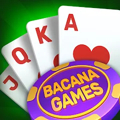 Взломанная Bacana Games: Buraco & Slots (Бакана Геймс)  [МОД Много денег] - стабильная версия apk на Андроид
