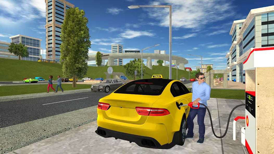 Taxi Game 2  [МОД Много монет] Screenshot 3
