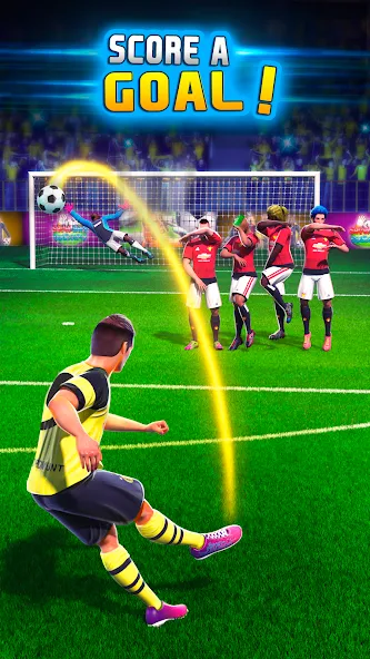 Shoot Goal: World Leagues (Шут Гоал)  [МОД Бесконечные монеты] Screenshot 1