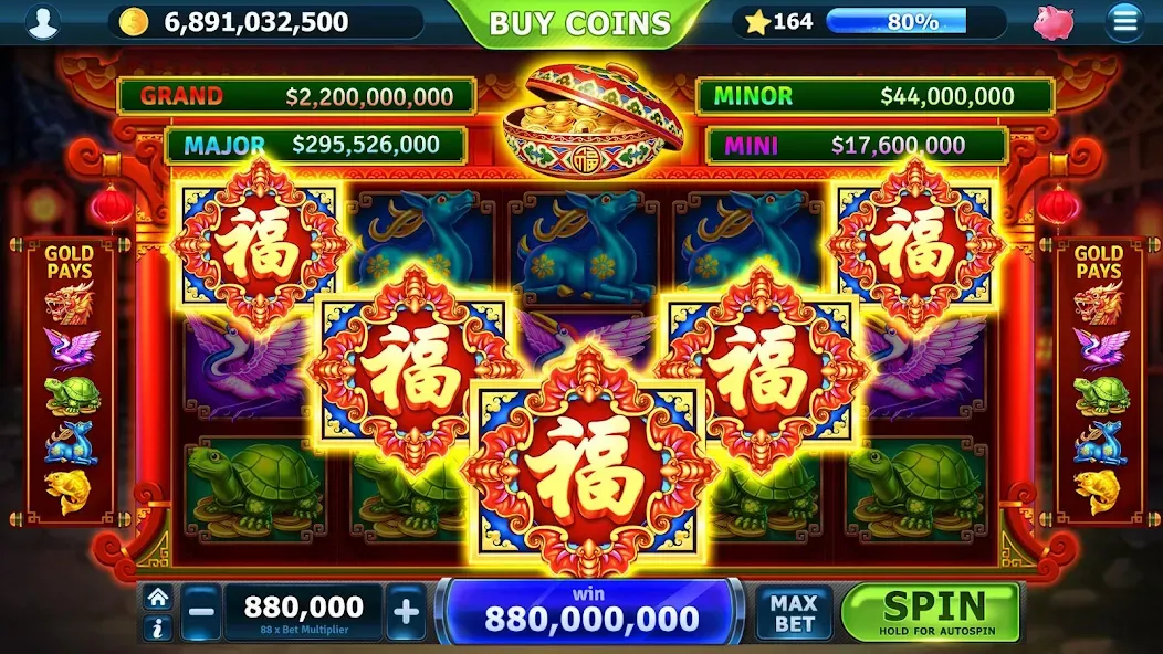 Slots of Vegas (Слоты Вегаса)  [МОД Бесконечные деньги] Screenshot 1