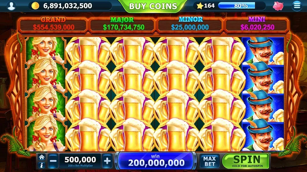 Slots of Vegas (Слоты Вегаса)  [МОД Бесконечные деньги] Screenshot 3