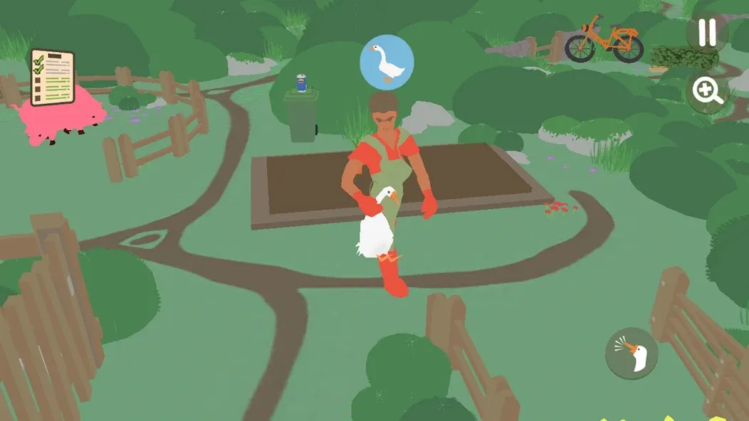 Crazy Goose Simulator  [МОД Unlimited Money] Screenshot 2