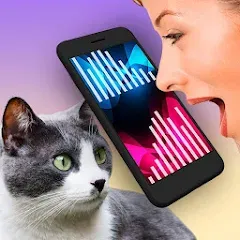 Скачать взлом Cat Translator Pet Talk Meow  [МОД Меню] - последняя версия apk на Андроид