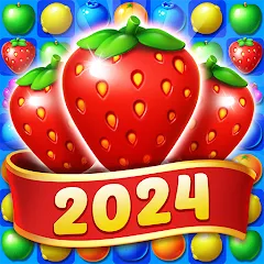 Взлом Fruit Diary - Match 3 Games  [МОД Unlocked] - стабильная версия apk на Андроид