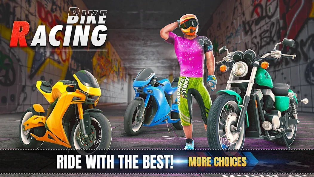 3d Bike Racing Bike Race Games  [МОД Unlimited Money] Screenshot 5