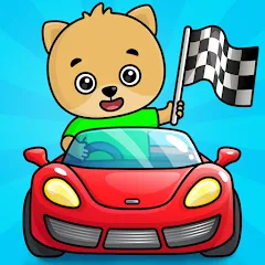 Скачать взлом Bimi Boo Car Games for Kids  [МОД Mega Pack] - последняя версия apk на Андроид