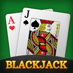 Взлом Blackjack (Блэкджек)  [МОД Много монет] - полная версия apk на Андроид