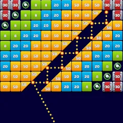 Взломанная Bricks Breaker Joy (Брикс Брейкер Джой)  [МОД Unlimited Money] - последняя версия apk на Андроид