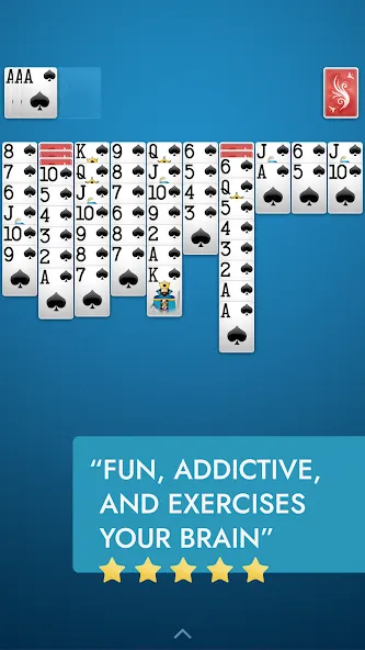 Spider Solitaire  [МОД Mega Pack] Screenshot 2