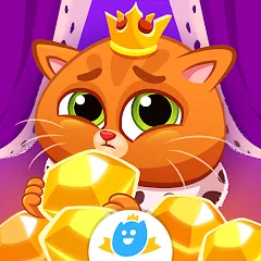 Взлом Bubbu Jewels - Merge Puzzle (Буббу Джуэлс)  [МОД Много денег] - стабильная версия apk на Андроид