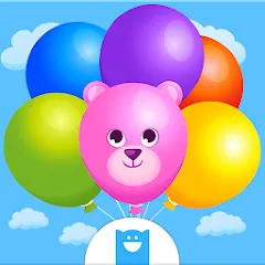 Скачать взломанную Pop Balloon Kids  [МОД Много денег] - последняя версия apk на Андроид