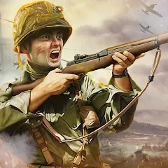 Скачать взломанную Medal of War – WW2 Games 2024  [МОД Все открыто] - стабильная версия apk на Андроид