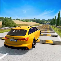 Взлом Beam Drive Road Crash 3D Games (Бим Драйв Роад Краш 3Д Геймс)  [МОД Меню] - полная версия apk на Андроид