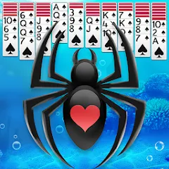 Взлом Spider Solitaire  [МОД Бесконечные монеты] - полная версия apk на Андроид