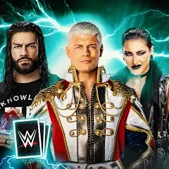 Взломанная WWE SuperCard - Battle Cards (ВВЕ СуперКард)  [МОД Меню] - последняя версия apk на Андроид