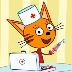 Взломанная Kid-E-Cats: Animal hospital  [МОД Бесконечные монеты] - стабильная версия apk на Андроид