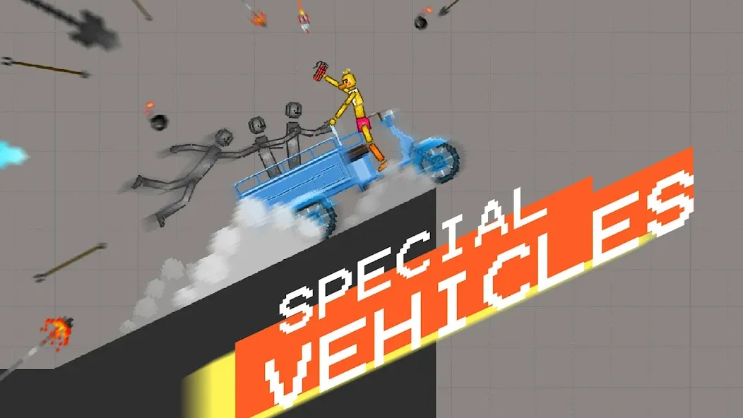 Dismounting Playground (Дизмаунтинг Плейграунд)  [МОД Бесконечные деньги] Screenshot 5