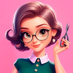 Скачать взломанную Beauty Tycoon: Hair Salon Game (Бьюти Тайкун)  [МОД Меню] - последняя версия apk на Андроид