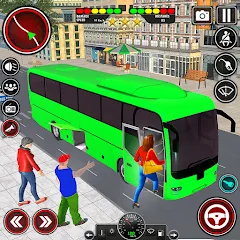 Скачать взлом City Bus Simulator 3D Bus Game (Симулятор городского автобуса 3D  игра   )  [МОД Menu] - полная версия apk на Андроид