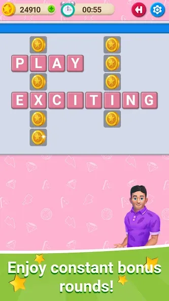 Crossword Online: Word Cup  [МОД Меню] Screenshot 3