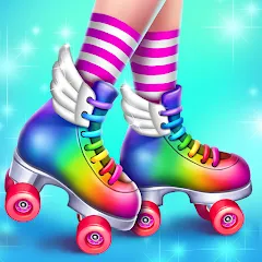 Скачать взлом Roller Skating Girls  [МОД Unlimited Money] - стабильная версия apk на Андроид