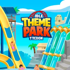 Взломанная Idle Theme Park Tycoon (Айдел Тем Парк Тайкун)  [МОД Бесконечные монеты] - стабильная версия apk на Андроид