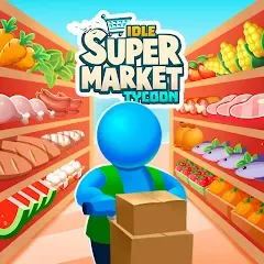 Взломанная Idle Supermarket Tycoon－Shop (Айдл Супермаркет Тайкун)  [МОД Бесконечные деньги] - стабильная версия apk на Андроид