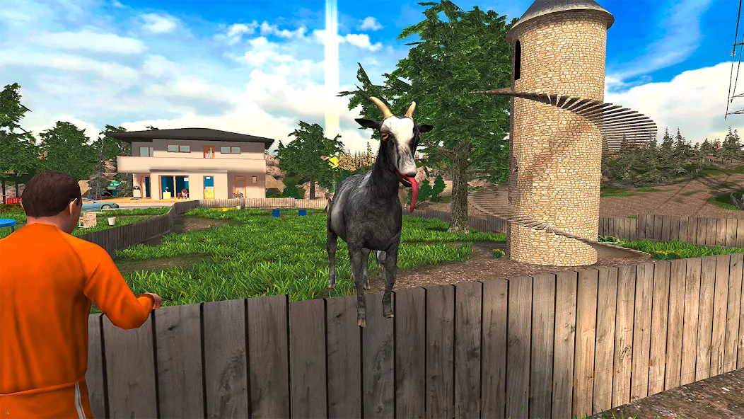 Goat Simulator (Гоут Симулятор)  [МОД Бесконечные монеты] Screenshot 1