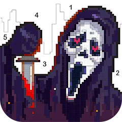 Взлом Death Park Coloring Games (Дэт Парк игры раскраски)  [МОД Mega Pack] - стабильная версия apk на Андроид