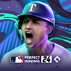 Скачать взломанную MLB Perfect Inning 24 (МЛБ Совершенная Подача 23)  [МОД Меню] - последняя версия apk на Андроид