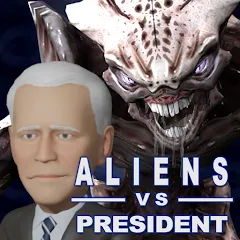 Скачать взломанную Aliens vs President (Элиены против Президента)  [МОД Меню] - полная версия apk на Андроид