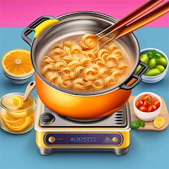 Взломанная Cooking Taste Restaurant Games  [МОД Меню] - последняя версия apk на Андроид