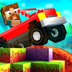 Скачать взлом Blocky Roads (Блоки Роадс)  [МОД Меню] - стабильная версия apk на Андроид