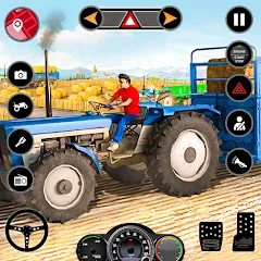 Взлом Tractor Simulator Farm Games (Фарминг игры)  [МОД Все открыто] - стабильная версия apk на Андроид