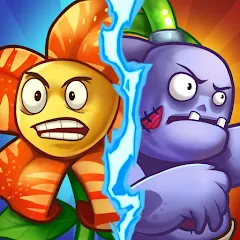 Взломанная Zombie Defense - Plants War (Зомби Дефенс)  [МОД Unlimited Money] - полная версия apk на Андроид