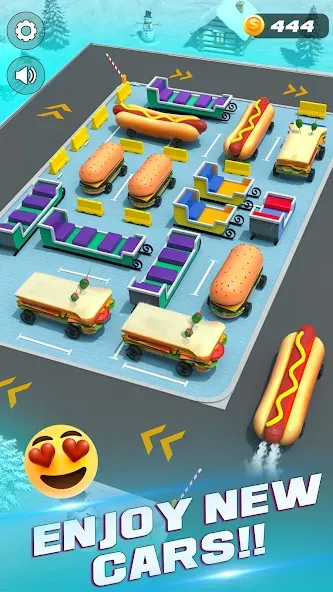 Unblock It Car Puzzle Game (Паркинг Джам Разблокировать)  [МОД Unlocked] Screenshot 5