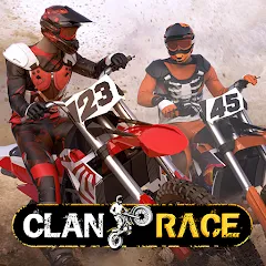 Взлом Clan Race: PVP Motocross races (Клан Рейс)  [МОД Все открыто] - последняя версия apk на Андроид